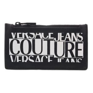 Versace Jeans Couture Black/White Zippered Cardholder